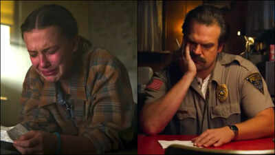 When Millie Bobby Brown hesitated at the mention of David Harbour's name, 'I don’t know how I feel'