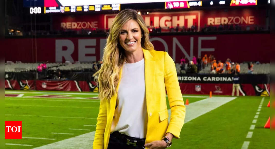 Erin Andrews explains why she chose to suffer in silence during her cervical cancer diagnosis while covering the NFL