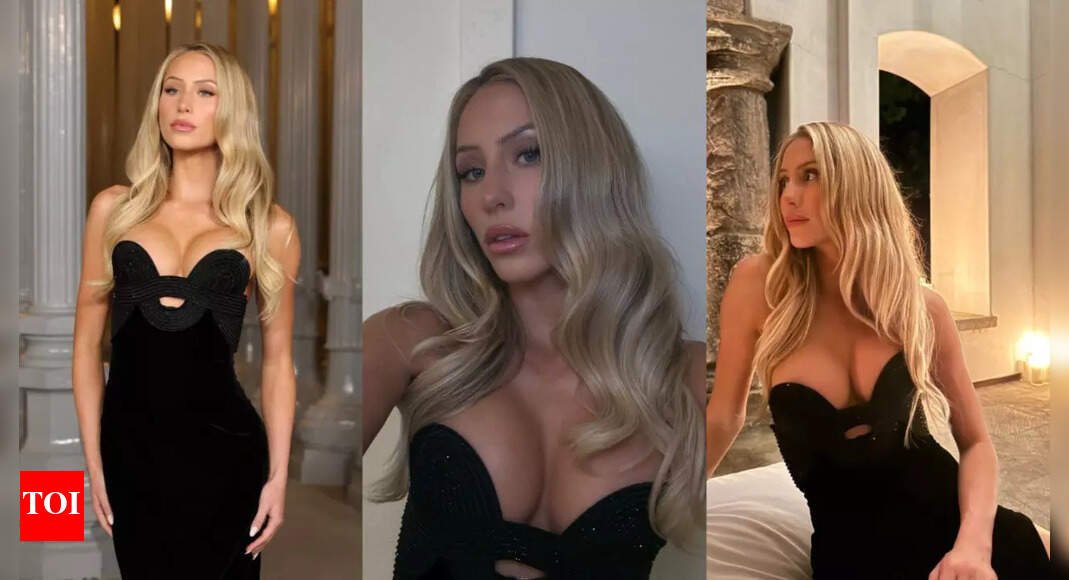 Braxton Berrios’ girlfriend Alix Earle captivated the crowd in a chic black strapless dress, earning swift applause from ex-LSU star Olivia Dunne