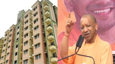 UP CM hands over flats built on land recovered from Mukhtar Ansari to allottees