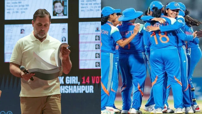 Rahul accuses EC, BJP of vote fraud in 'H-files'; PM Modi felicitates Indian women's team & more