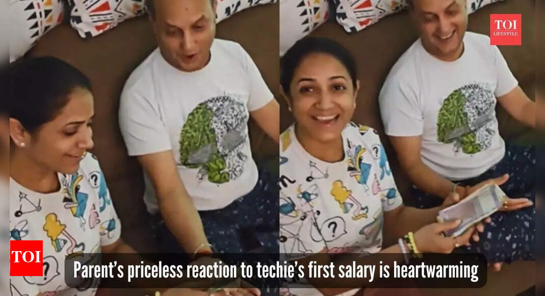 Indian techie’s thoughtful first salary surprise to parents goes viral, teary-eyed mother says, 