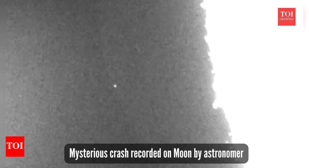 Mysterious 'crashes' on Moon's surface: Japanese astronomer captures bright flashes visible from Earth