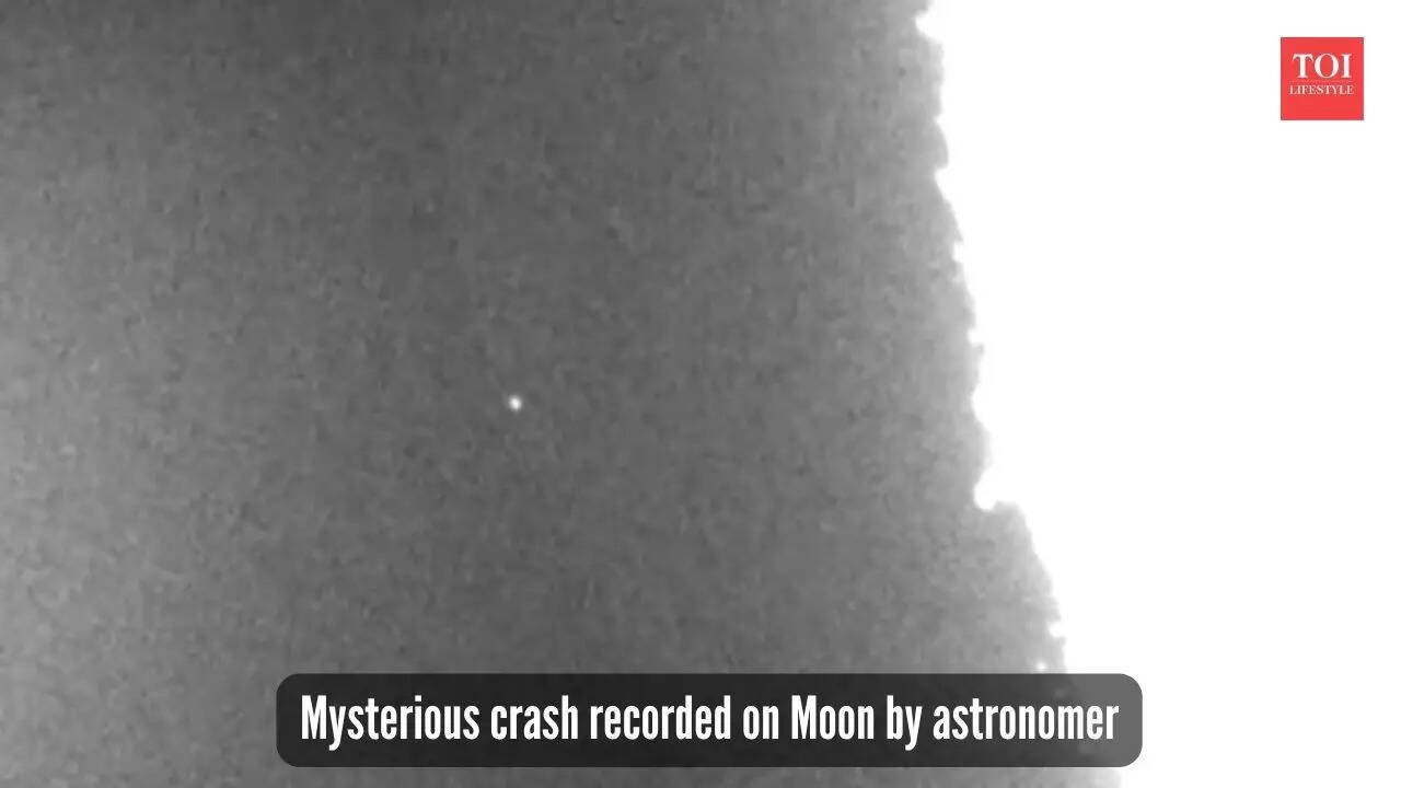 Mysterious 'crashes' on Moon's surface: Japanese astronomer