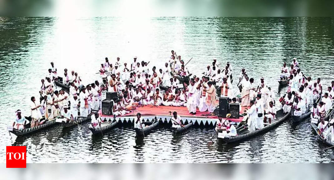 With 50 boats, Majuli floats a tribute to Hazarika