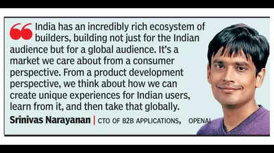OpenAI sees India as vital growth market: Narayanan