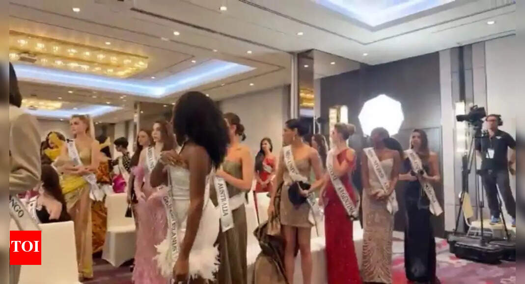 ‘You dummy’: Miss Universe contestants stage walkout after executive publicly humiliates Miss Mexico