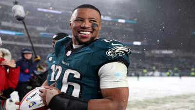 Saquon Barkley injury update: Eagles Star's Week 10 status in doubt for  Monday Night Football against Packers | NFL News - The Times of India