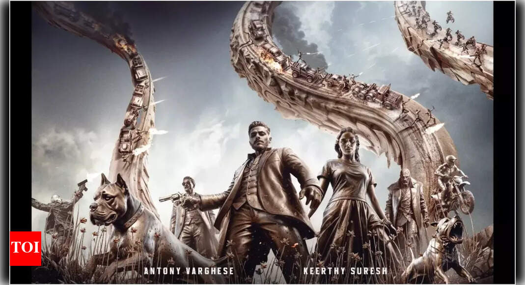 'Thottam' first look out: Keerthy Suresh and Antony Varghese Pepe unite for high-octane action adventure