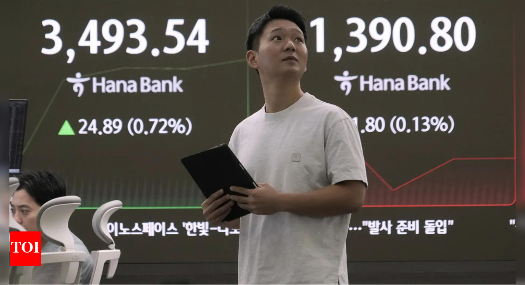 Market watch: Asian stocks rebound as Wall Street rally lifts sentiment; oil prices steady after recent slump – The Times of India