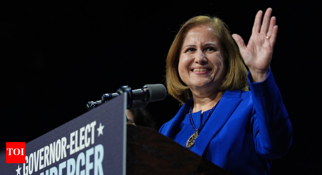 Indian-origin Ghazala Hashmi breaks barriers: Hyderabad-born leader becomes Virginia’s LG; leaders hail her achievement