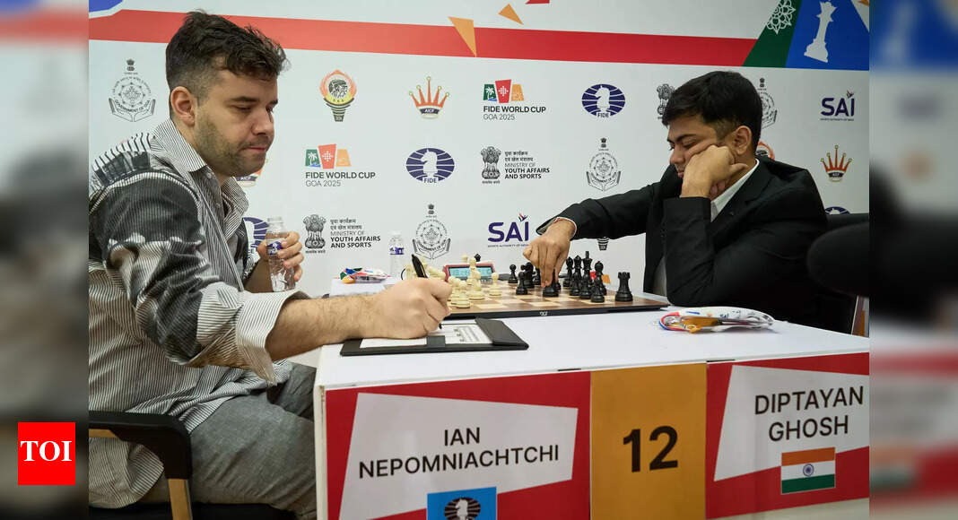 Unseeded Diptayan Ghosh knocks out two-time Candidates champion Ian Nepo in Goa