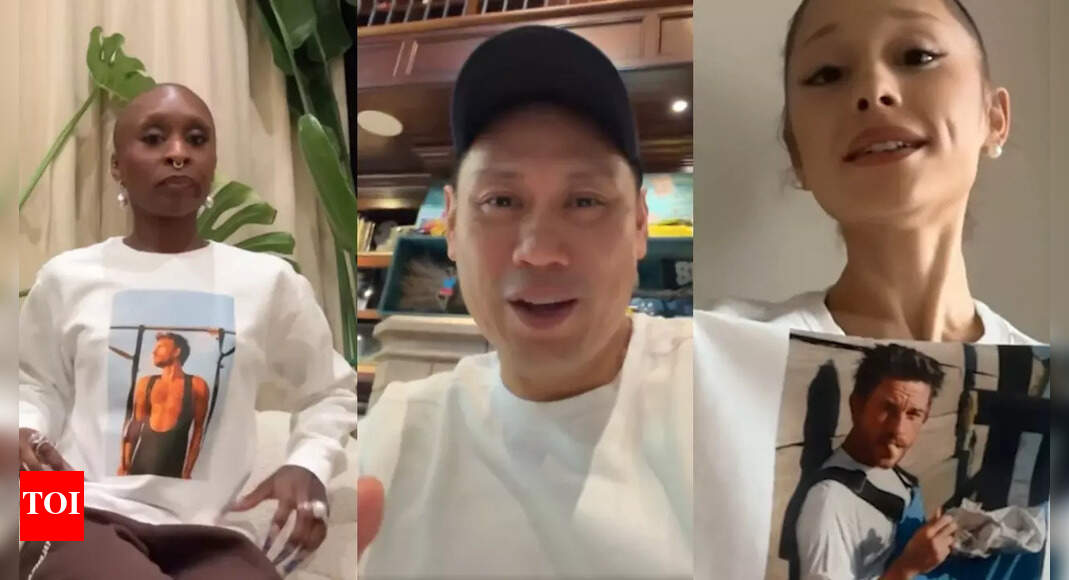 'Wicked: for Good’ star Jonathan Bailey wins ‘sexiest man alive’ title, co-stars celebrate with sweatshirts