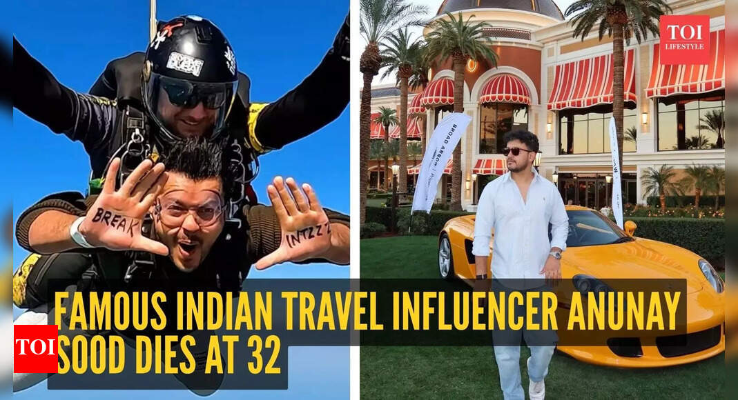 Anunay Sood Death: Famous Indian travel influencer Anunay Sood dies at 32, family shares heartbreaking news via social media