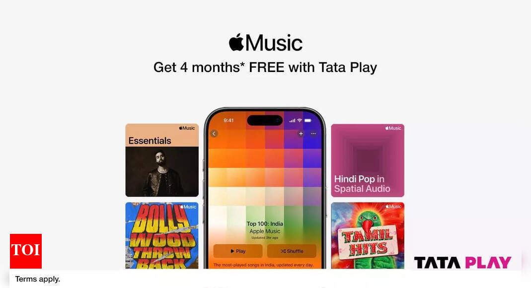 Apple Music now streaming across Tata Play platforms with exclusive free trial: Here’s how to avail the offer