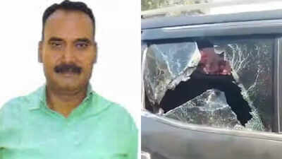 Bihar polls: CPM MLA Satyendra Yadav's vehicle attacked in Saran district