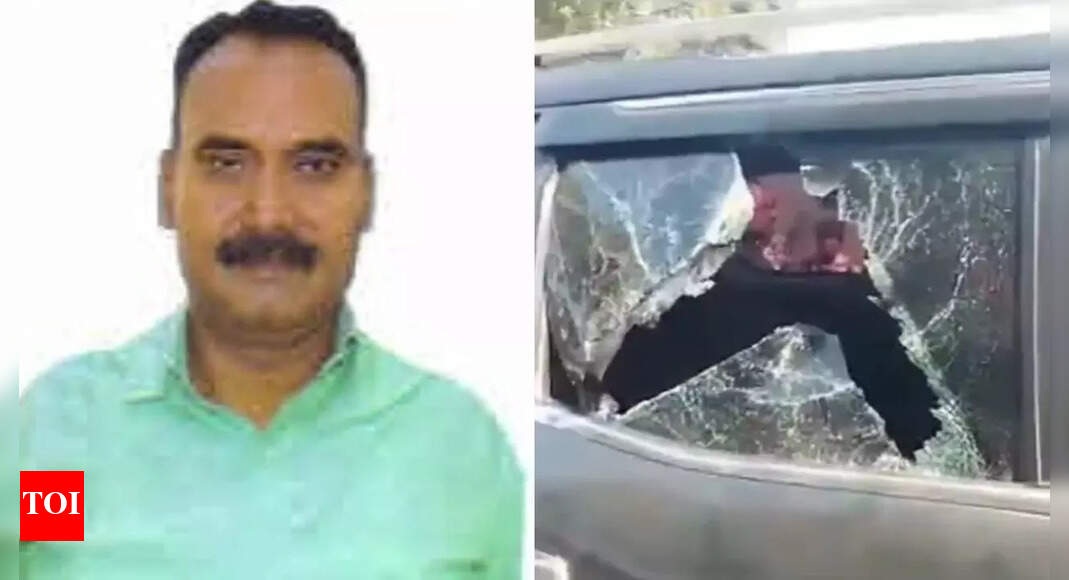 <div>Bihar polls: CPM MLA Satyendra Yadav's vehicle attacked in Saran district</div>