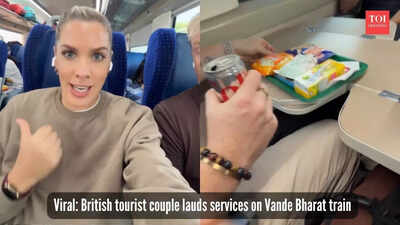 UK couple praises affordable fares and food on India’s Vande Bharat; social media reacts warmly