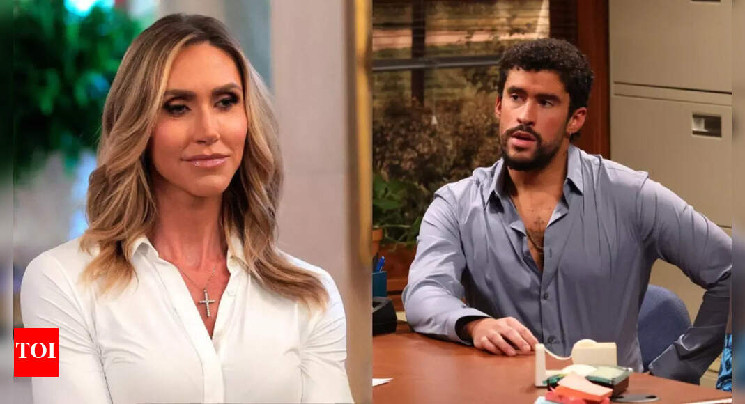 Donald Trump’s daughter-in-law Lara is looking to steal the spotlight from 2026 Super Bowl halftime headliner Bad Bunny at a rival event