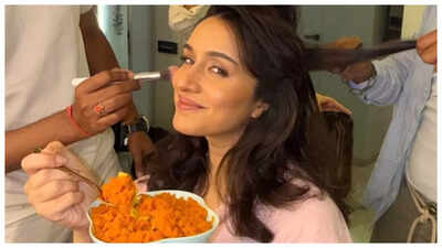 Shraddha Kapoor’s ‘Gajar Ka Halwa’ moment gives perfect winter foodie vibes; ‘Stree’ actress asks, ‘Kya ye normal hai ya obsession?’