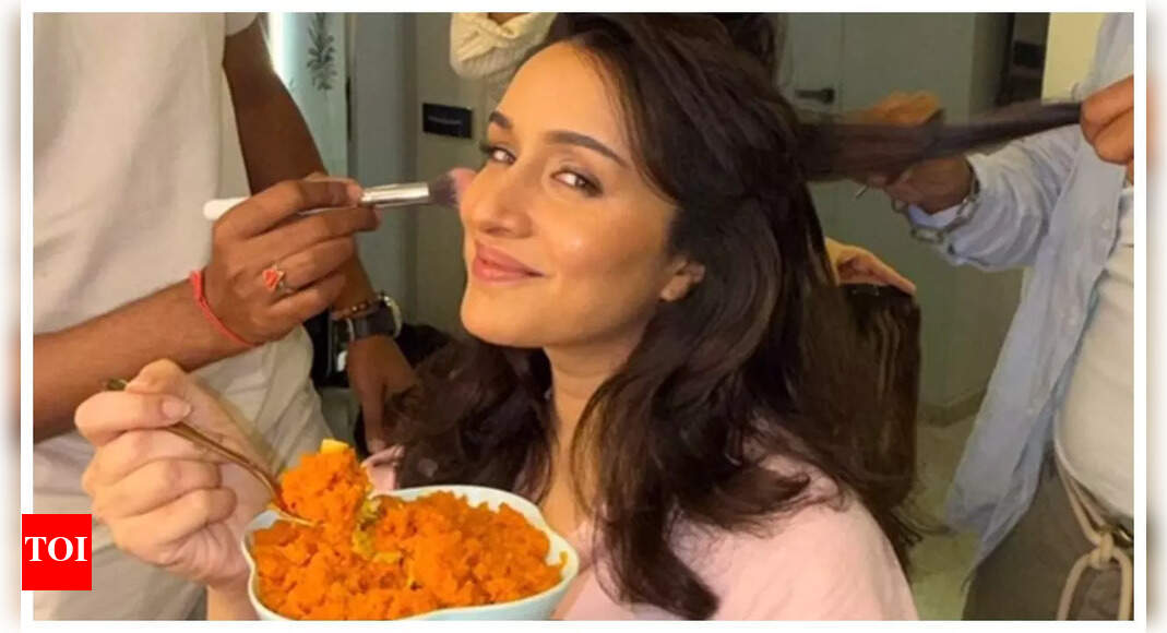Shraddha Kapoor’s ‘Gajar Ka Halwa’ moment gives perfect winter foodie vibes; ‘Stree’ actress asks, ‘Kya ye normal hai ya obsession?’