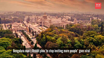  Man's plea to halt Bengaluru’s corporate expansion goes viral
