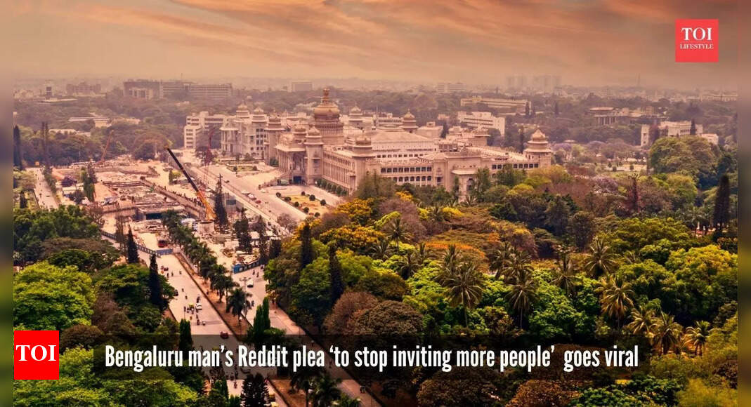“Bengaluru has had enough": Man's plea to halt Bengaluru’s corporate expansion goes viral