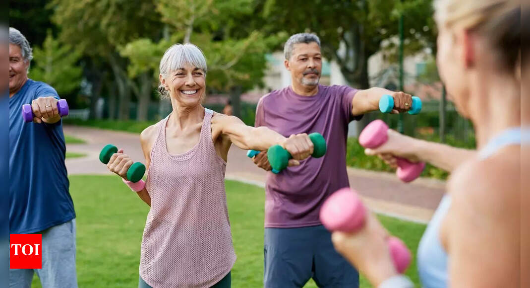 5 effective dumbbell exercises for older adults to build strength, improve balance, and prevent falls
