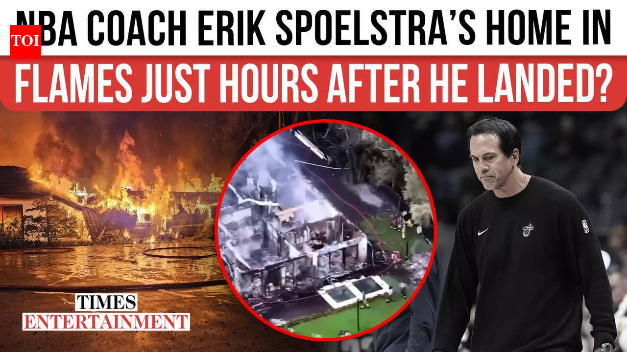 Erik Spoelstra Seen ‘Visibly Distraught’ As Massive Blaze Engulfs His ...
