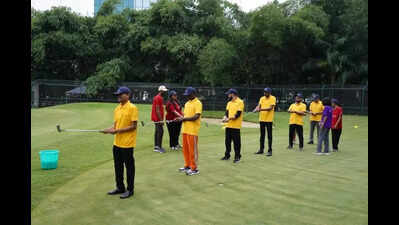 With proper practice, we can take on anyone, say visually impaired golfers