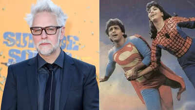  When James Gunn reacted to Govinda as Superman and Kimi Katkar as Spider-Woman