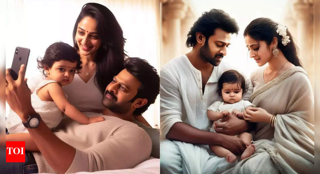 When AI-generated family photos of Prabhas and Anushka Shetty with their daughter went viral