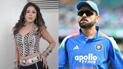  Actress Shehnaaz Gill praises star batter, names what she likes most about him