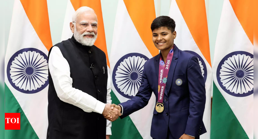 ‘I want my father’s honour restored’: Women's World Cup champion Kranti Goud arrives in Bhopal, says meeting PM Modi was ‘biggest moment’ of her life
