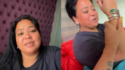 Bharti Singh gets emotional as husband Harsh Limbachiyaa gifts her a luxurious watch worth around Rs 15 lakhs