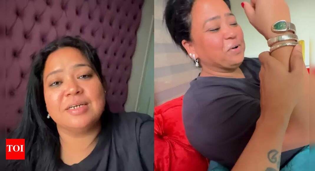 Bharti Singh gets emotional as husband Harsh Limbachiyaa gifts her a luxurious watch worth around Rs 15 lakhs