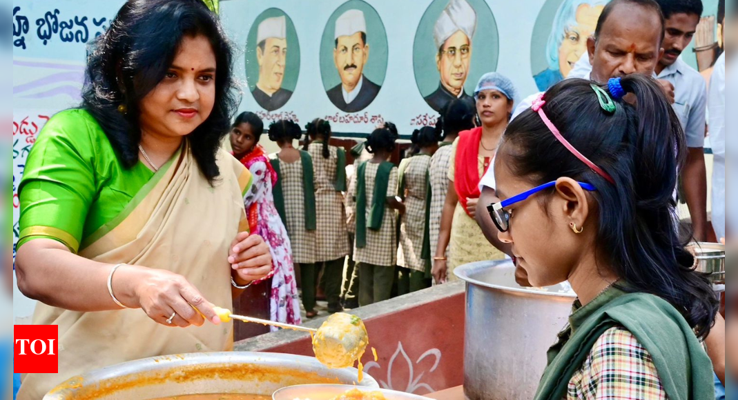 Andhra Pradesh: West Godavari drive boosts midday meal scheme; district collector checks food, urges healthy eating