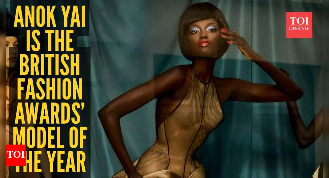Meet Anok Yai: The Sudanese-American supermodel named British Fashion Council’s Model of the Year