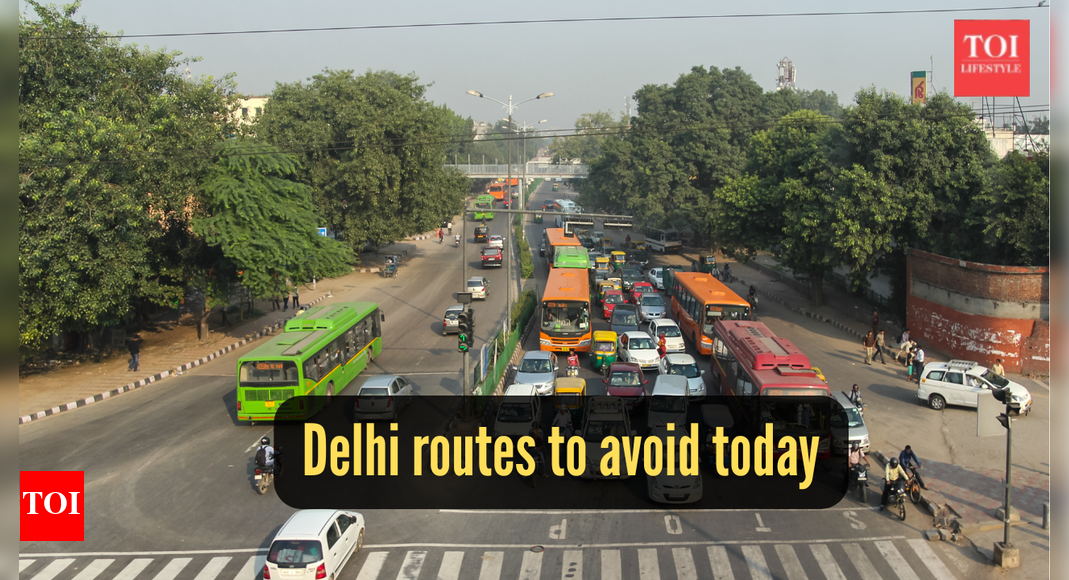 Delhi: Traffic advisory issued for 150th year celebration of Vande Mataram and Bageshwar Dham Pad Yatra today; key routes to avoid