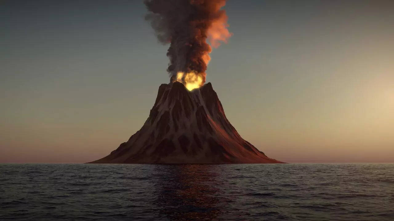 Underwater Volcanoes Indian Ocean