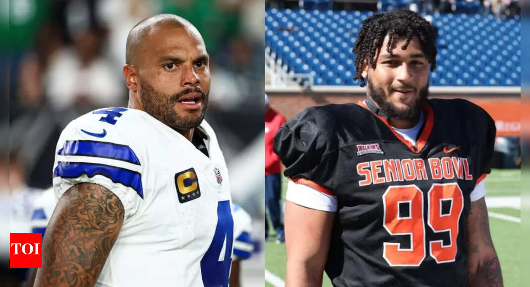 Dak Prescott pays tribute to teammate Marshawn Kneeland on emotional day