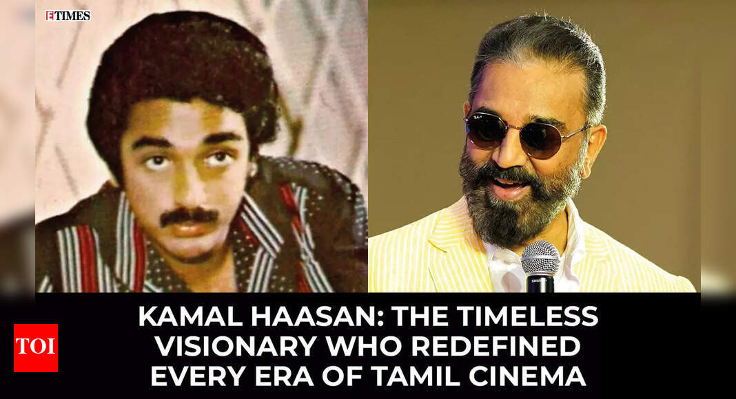 Kamal Haasan: The timeless visionary who redefined every era of Tamil cinema