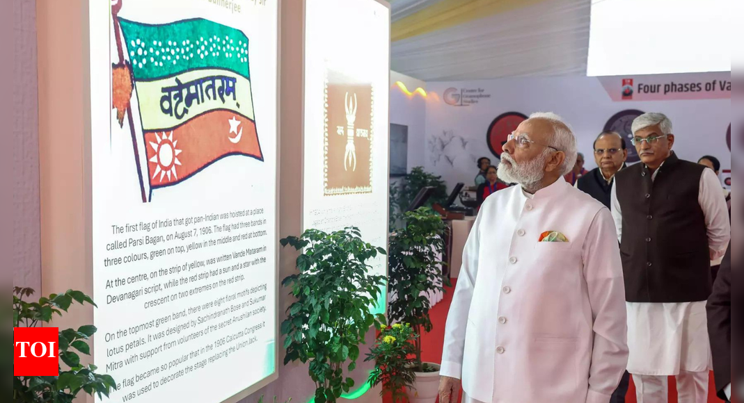 <div>150 years of 'Vande Mataram': PM Modi hails the spirit of unity; unveils commemorative portal, coin and stamp</div>