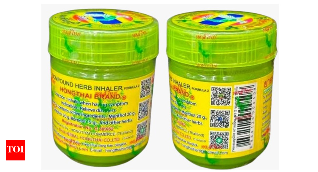 Thailand's Hong Thai herbal inhaler withdrawn in UAE after multiple batches found contaminated