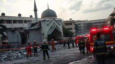 Jakarta: Explosion inside mosque injures 54 during Friday prayers; probe under way