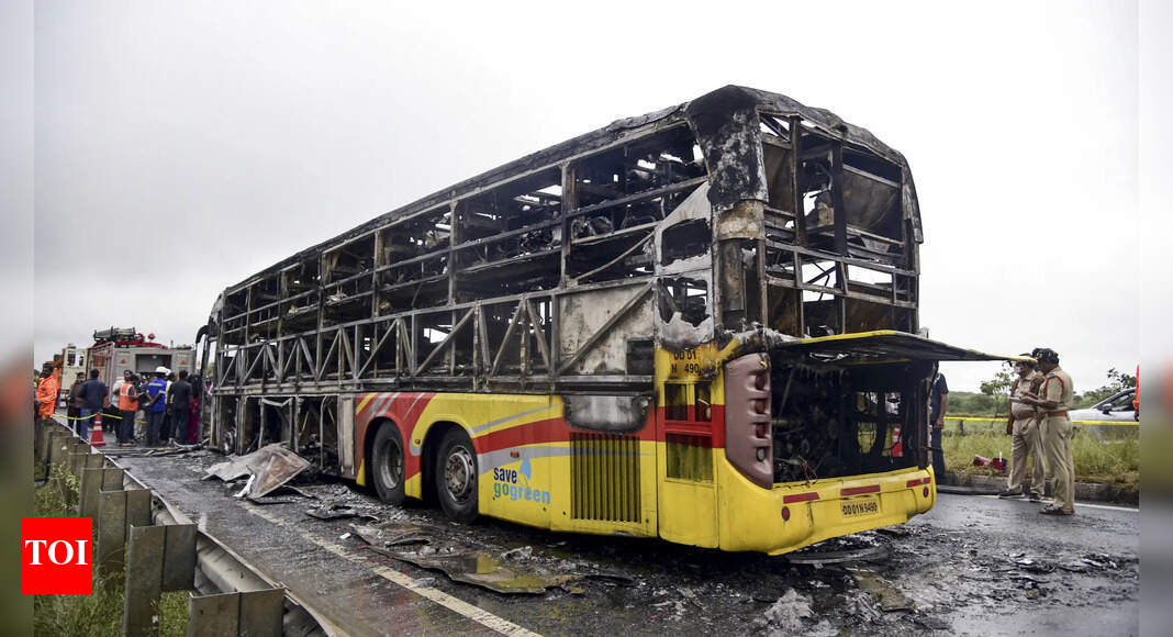 Kurnool bus tragedy: Owner of Kaveri Travels arrested following crash that killed 19