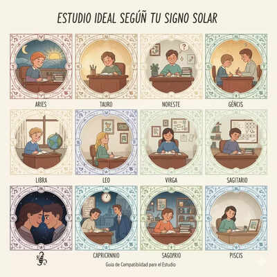 ¿Cuál es la dirección correcta para colocar el escritorio de estudio de tu hijo según su signo zodiacal?