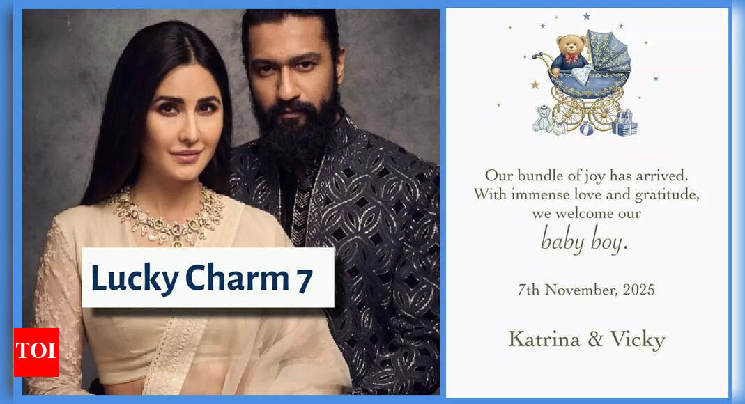 Katrina Kaif, Vicky Kaushal welcome a baby boy on November 7: Astrologers and numerologists decode the lucky number 7 connection in the couple’s destiny
