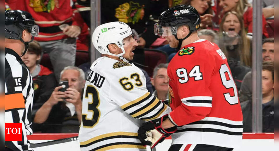 Brad Marchand, Anze Kopitar, and Corey Perry make NHL history as first 37+ trio to score in same first period