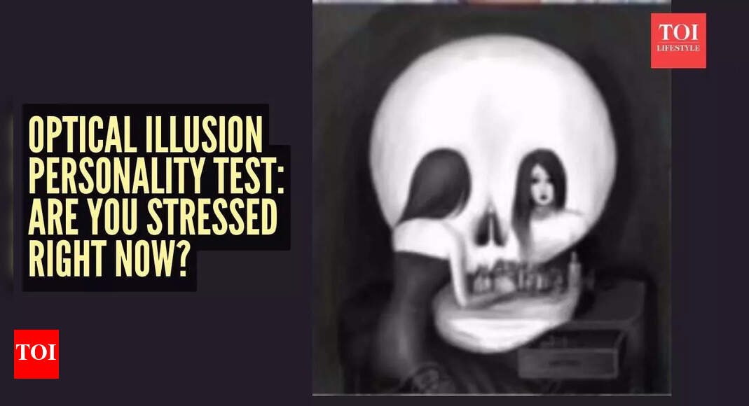 Optical illusion personality test: What you spot first-- skull or woman or both-- reveals if you are empathetic, too cautious or trustworthy